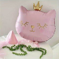 Adorable Kitten Foil Balloon for Party Decor