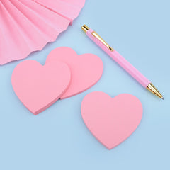 40 Sheets Pink Love Tearable Sticky Note Student Office Supplies
