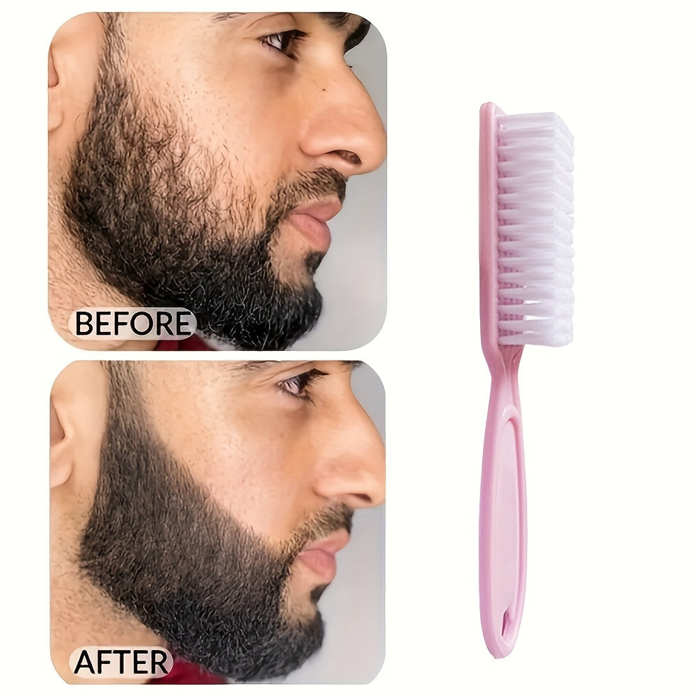 Beard Brush Hair Styling Comb Tool Plastic Handle