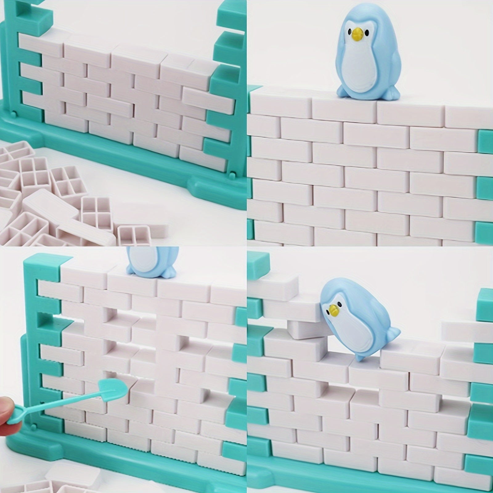 Children's Wall Breaking and Building Blocks Game