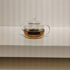 High Boron Glass Tea Pot with Filter