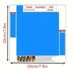 Sun & Moon Artificial Diamond Painting Kit - DIY 5D Diamond Art Home Decor