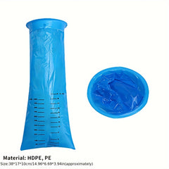1pc Disposable Vomiting Bags for Car Travel & Traffic Jam