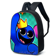 16in RAINBOW Backpack School Bags Boys Girls 3D Print Primary Backpack