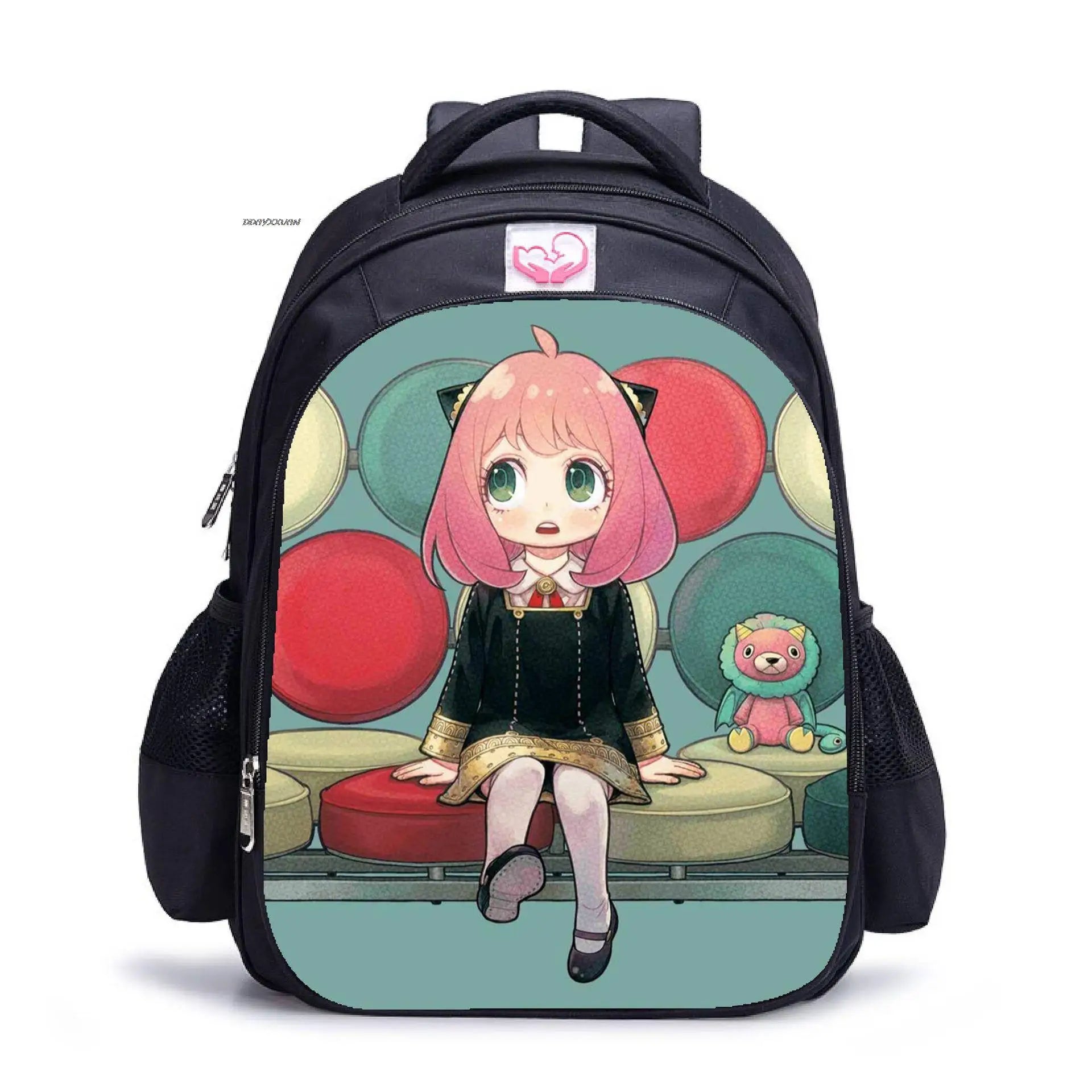 16in SPY?FAMILY Printing Laptop Rucksack Boys Girls School Shoulder Bags