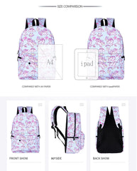 17in FNF School Bag Teen Knapsack Daypack Travel Laptop Bags