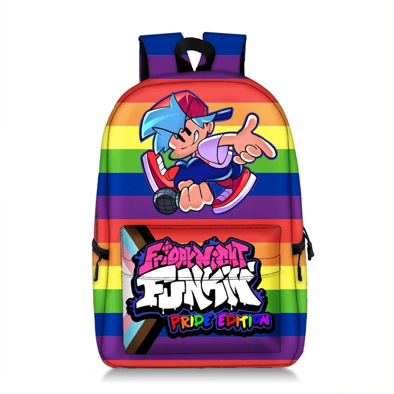 17in FNF School Bag Teen Knapsack Daypack Travel Laptop Bags