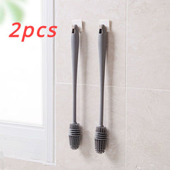 2pcs Rotating Cup Brushes with Long Handle