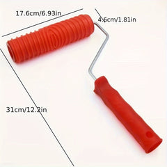 Rubber Wood Grain Pattern Paint Roller DIY Paint Texture Pigment