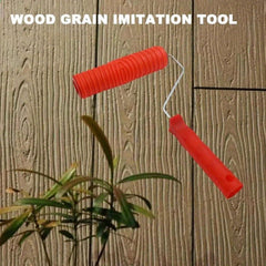 Rubber Wood Grain Pattern Paint Roller DIY Paint Texture Pigment