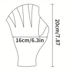 2MM Swimming Fins Chloroprene Rubber Diving Gloves