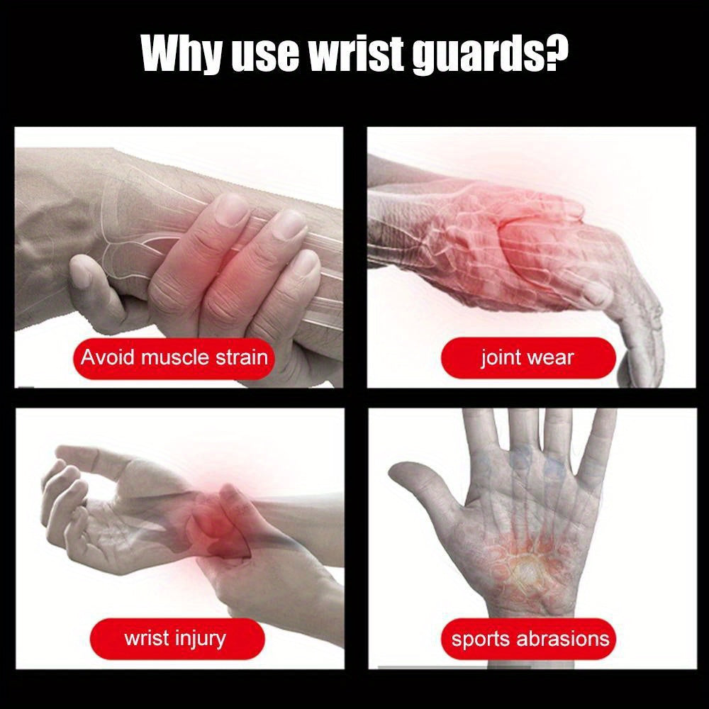 Sports Wristband Sweatband Tennis Volleyball Gym Brace Support Band