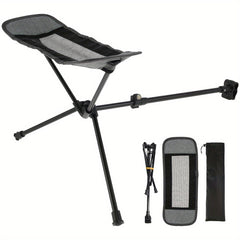 Portable Camping Chair with Detachable Foot Rest