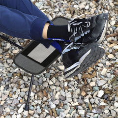 Portable Camping Chair with Detachable Foot Rest