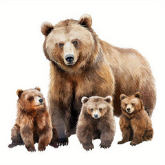 Animal Bear Window Decoration Decals