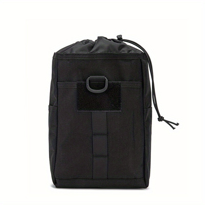 1pc Molle Dump Pouch Drawstring Utility Bag
