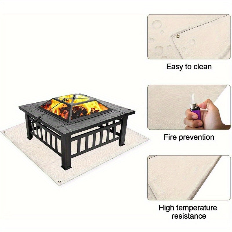 Fireproof High Temp Resistant BBQ Mat