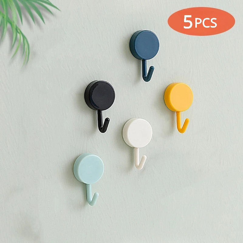 Self Adhesive Wall Storage Hooks for Coat Bag Towel & More