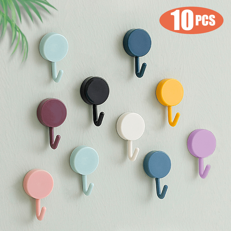 Self Adhesive Wall Storage Hooks for Coat Bag Towel & More