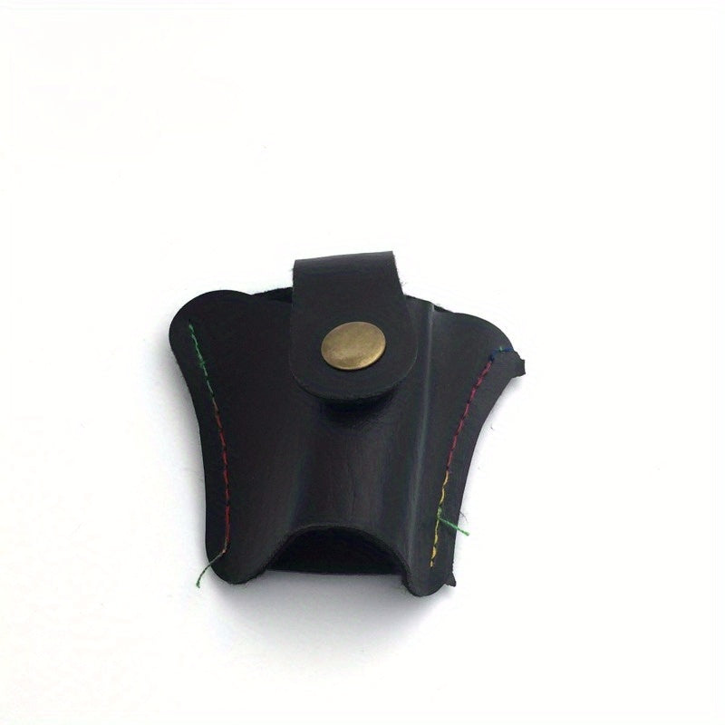 Outdoor Steel Ball Storage Bag Leather Slingshot Hanging Bag