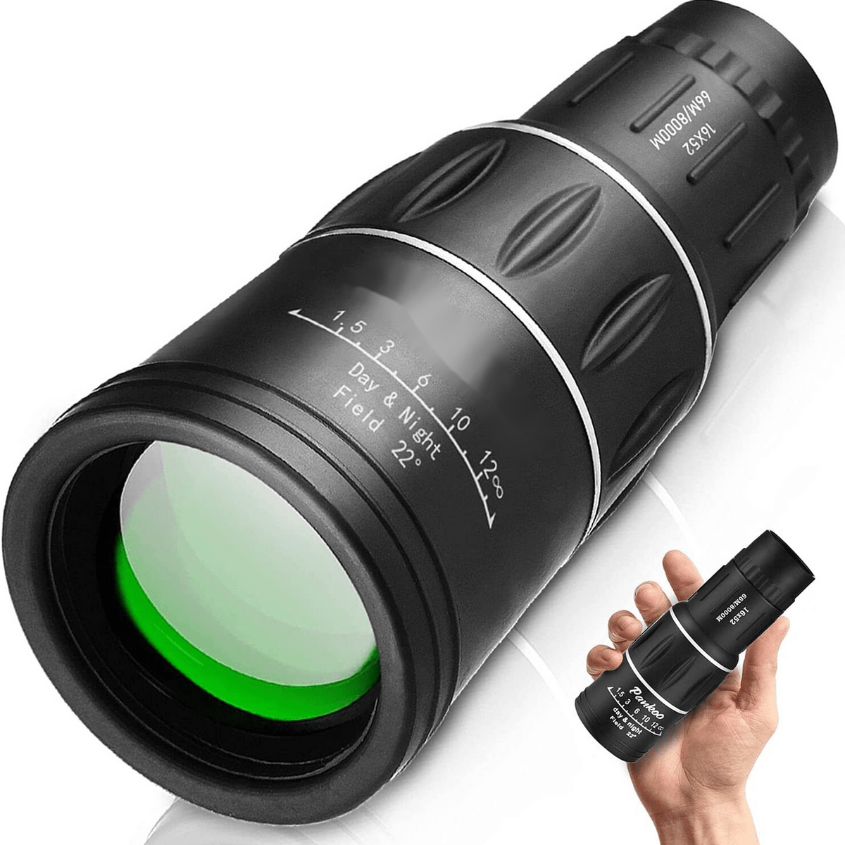 Outdoor Monocular Telescope for Bird Watching Camping Travel Concert