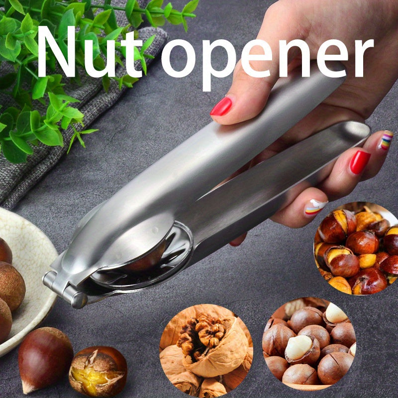 Stainless Steel Walnut Clip for Home and Outdoor Use