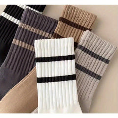 5 Pairs Cotton Deodorant Sweat Wicking Sport Socks for Men