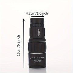 16x52 Monocular Telescope For Smartphone High Powered HD Compact Monocular