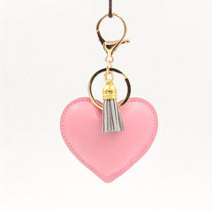 Cartoon Heart Keychain Pendant Bag Ornament for Girlfriend