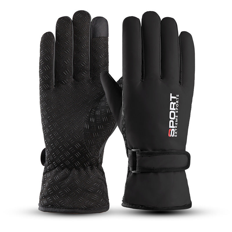 Winter Outdoor Skiing Gloves Waterproof Touch Screen Thick Warm Windproof