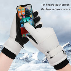 Warm Waterproof Skiing Gloves Winter Coldproof Touch Screen Gloves