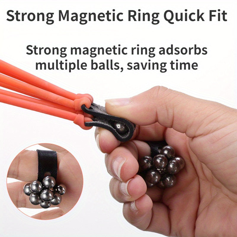 3 Strong Magnetic Rings, 100 Mud Balls