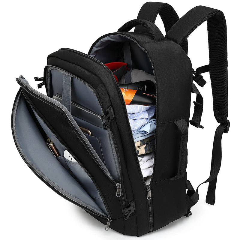 Large Capacity Men's Travel Backpack for Business Trips