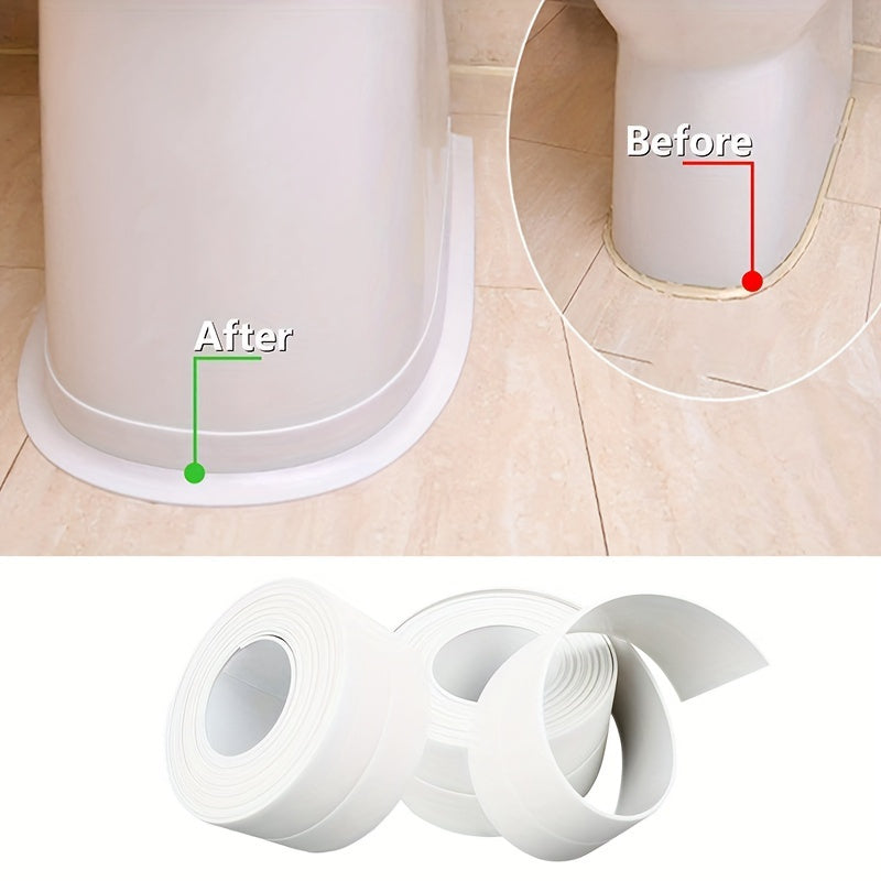 2M Bathroom Sealing Strip Tape PVC Self Adhesive Waterproof Wall Sticker