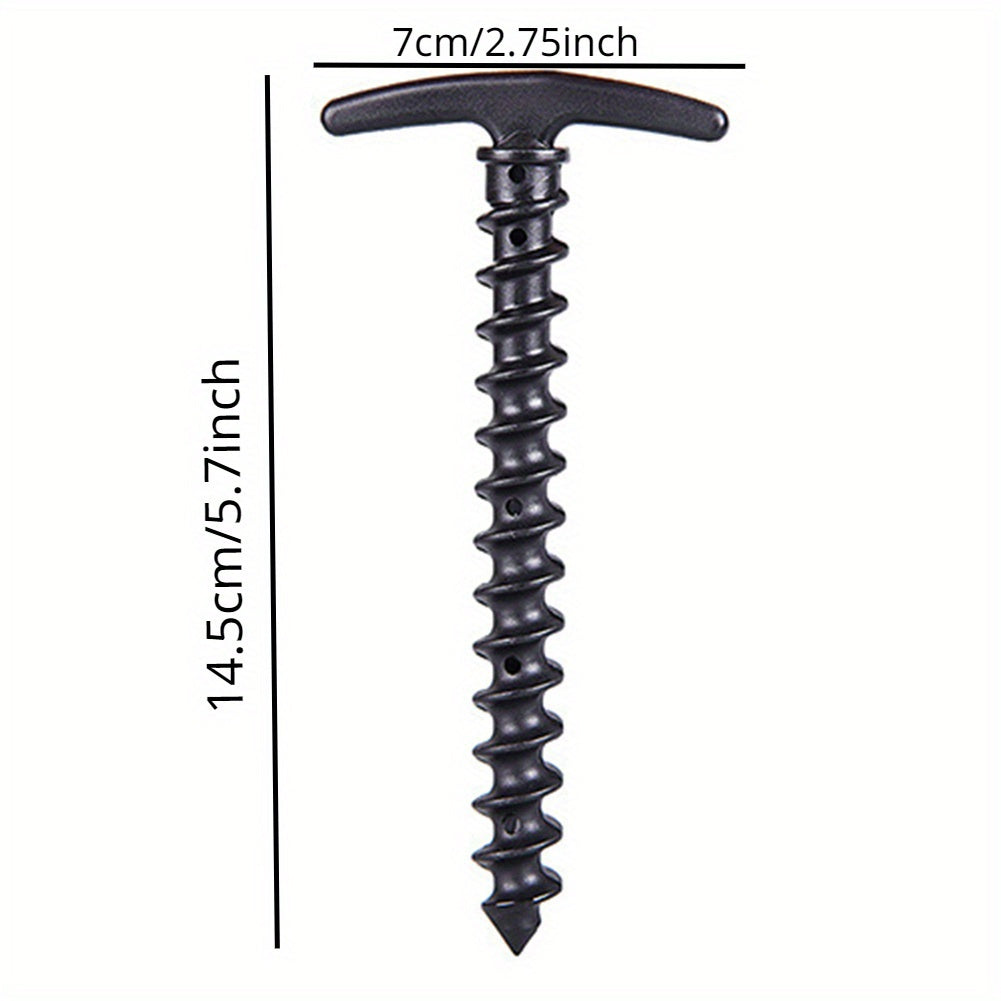 16pcs Camping Stakes and Screw Stakes Lightweight Tent Ground Nails