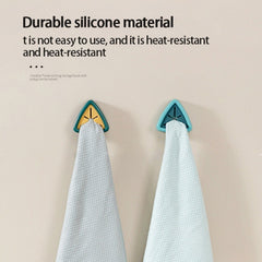 Punch Towel Holder Bathroom Storage Hanger Towels Plug Holder