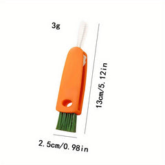 3 in 1 Cup Lid Brush, Solid Cup Washing Brush