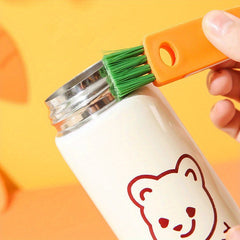 3 in 1 Cup Lid Brush, Solid Cup Washing Brush