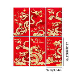 30pcs Dragon Lucky Money Envelopes for Chinese New Year & Spring