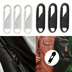7pcs Zipper Slider Zipper Head Travel Bag Hanging Accessories
