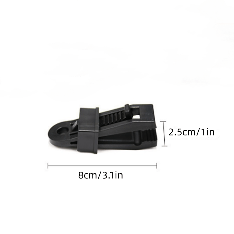 5pcs Outdoor Tent Clips Windproof Plastic Buckle Camping Gear
