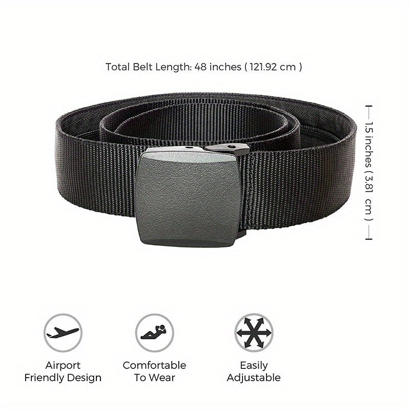 Men's Tactical Military Belt with Automatic Buckle