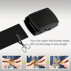 Men's Tactical Military Belt with Automatic Buckle
