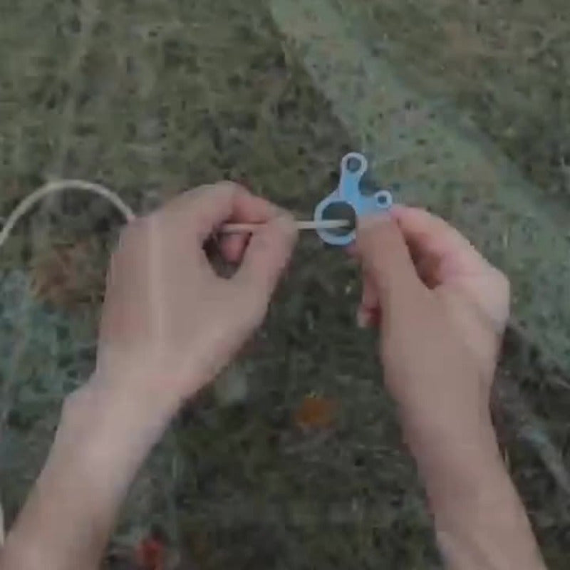 Stainless Steel Guyline Cord Adjusters Camping Accessories