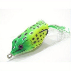 2pcs Hollow Body Soft Frog Topwater Soft Lure Bionic Fishing Lures