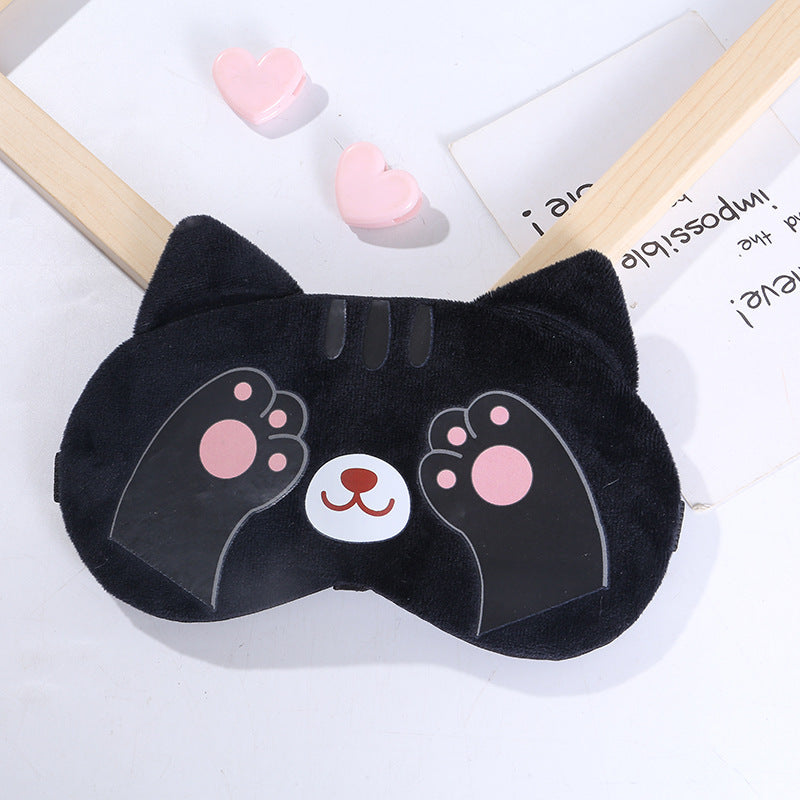 Cartoon Outdoor Sleeping Eye Mask For Travel Camping