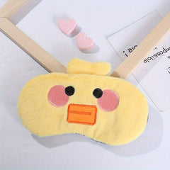 Cartoon Outdoor Sleeping Eye Mask For Travel Camping