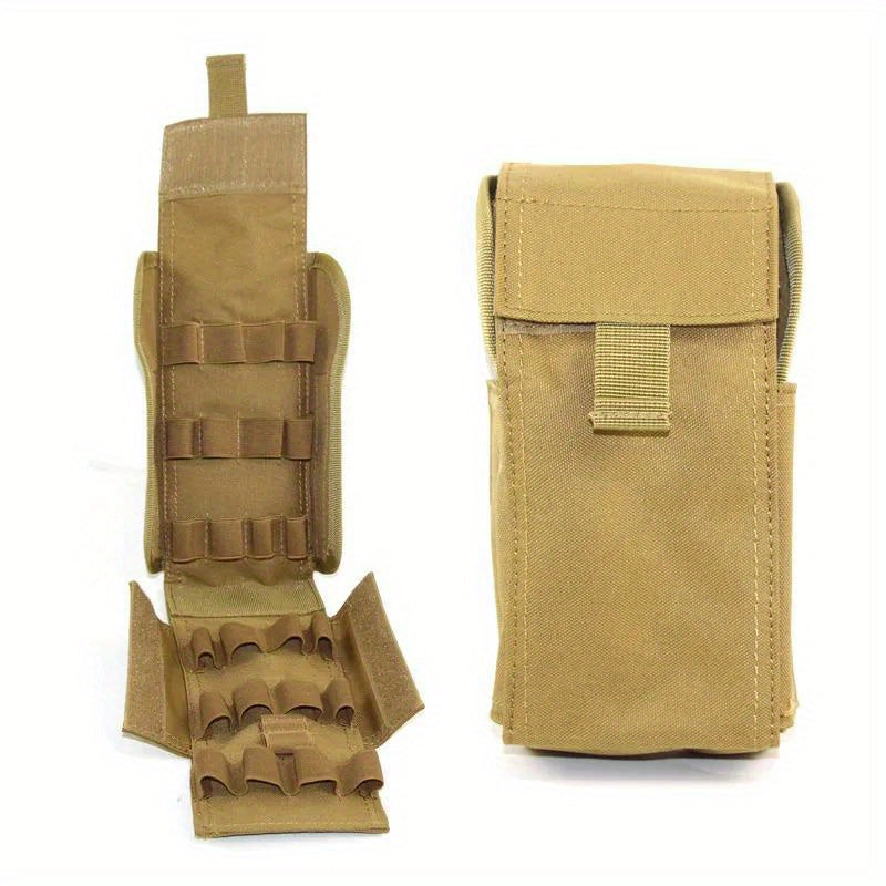 Outdoor Molle 25 Round 12GA Magazine Pouch Cartridge Holder