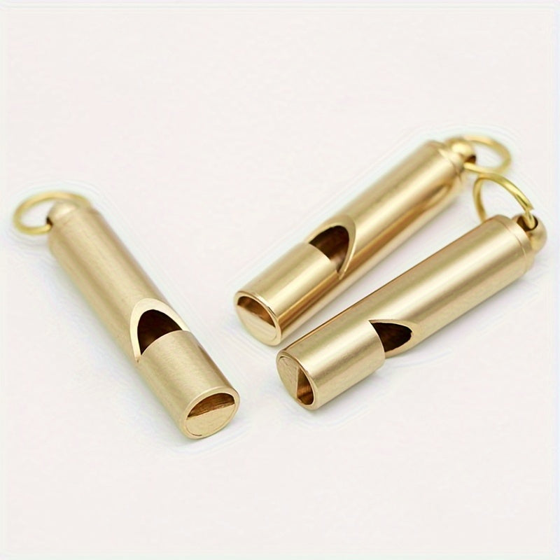 Outdoor Survival Whistle Key Chain Emergency Tool