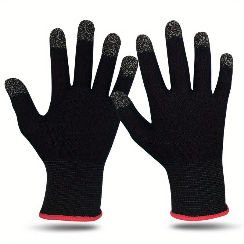 2pcs Game Gloves Touch Screen Sweat Scratch resistant
